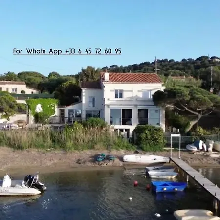 Front De Acces Presqu'ile De Giens-sea And Mountain Pleasure Villa